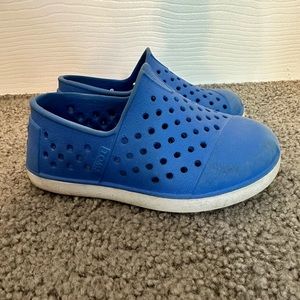 Toddler Tom’s water shoes